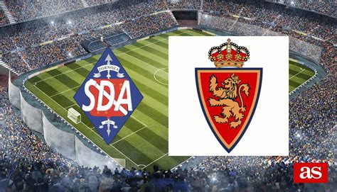 SD Amorebieta 1 1 Real Zaragoza Resultado Resumen Y Goles