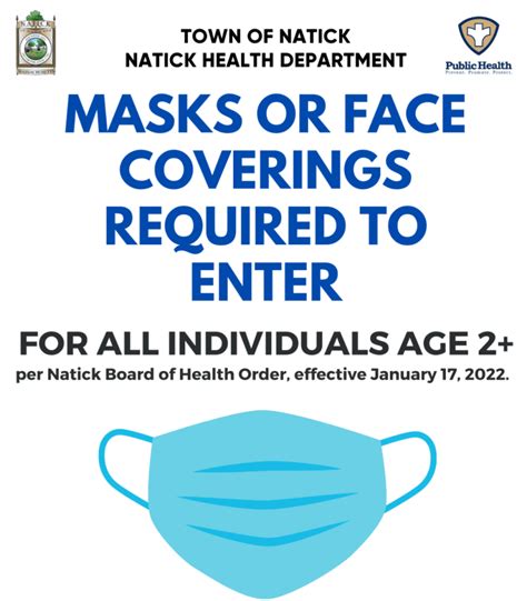 Natick Mask Mandate Goes Into Effect Jan 17 Natick Report