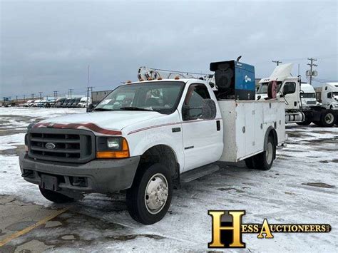 2000 FORD F550 UTILITY TRUCK - Hess Auctioneers