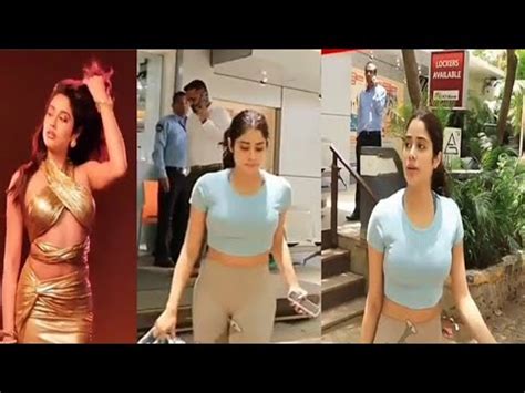 Actress Jhanvi Kapoor Hot Romantic Bollywood Actress Jhanvi Kapoor Hot Bold Unseen Photos