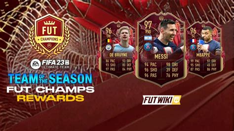 Fifa Team Of The Season Tots Fut Champions Division Rivals