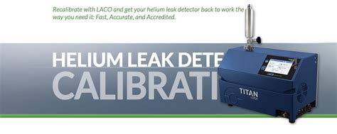 Helium Leak Detector Calibration