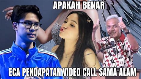 Cieee Eca Aura Malu Malu Digodain Saat Video Call Dengan Alam