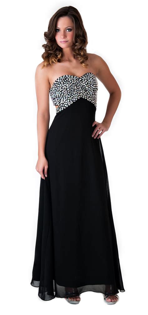 Formal Prom Dress Beaded Crystal Bridesmaid Wedding Party Long Evening Ball Gown Ebay