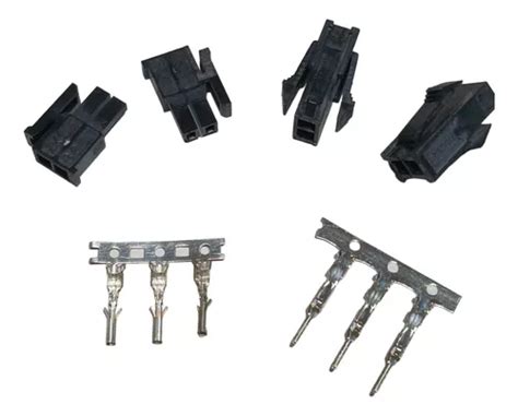 Kits Conector Micro Fit Macho E F Mea Vias Terminais Mercadolivre