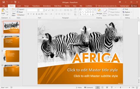 Free Wildlife PowerPoint Templates