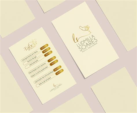 Tabela de valores - Nail Designer :: Behance