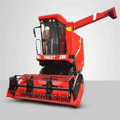 Mild Steel Preet Deluxe Pch Self Combine Harvester At