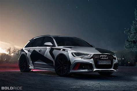 2013, 4gc7, audi, avant, oct tuning, rs6, stationwagon, tuning, HD wallpaper | Wallpaperbetter