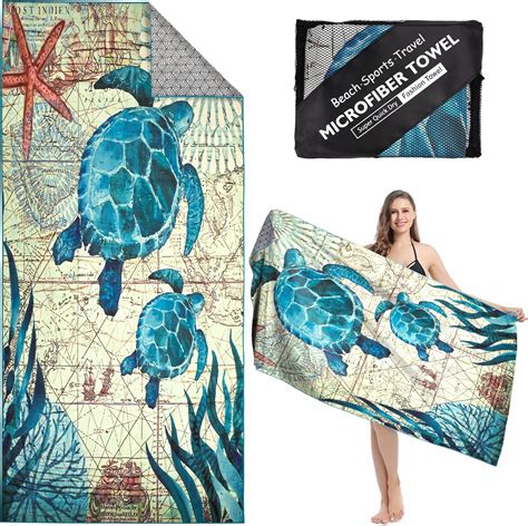 MOKANI Microfibre Beach Towel Extra Large 180x90 Cm Oversized