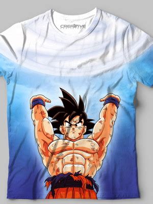 Camisetas Camisa Goku Deus Vermelho Dragon Ball Super Elo