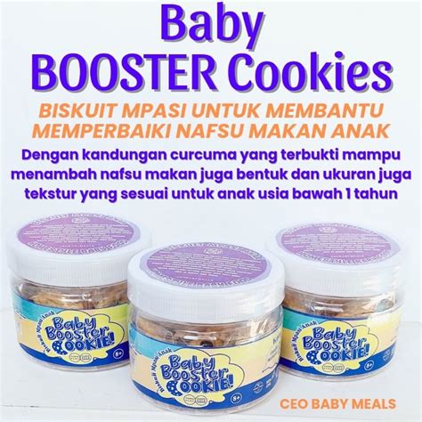 Jual Biskuit Booster Anak Mpasi Baby Booster Cookies Cookies Bayi