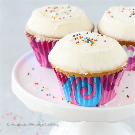 Sprinkles Copycat Vanilla Cupcakes - American Heritage Cooking