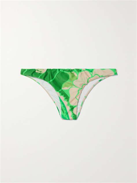 Farm Rio Printed Bikini Briefs Net A Porter