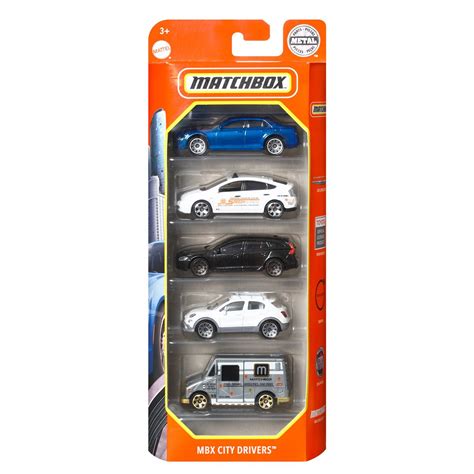 Matchbox Car Collection 5 Pack 2023 Mix 1 Vehicle Case Of 12