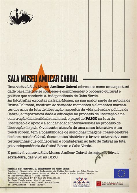 MUSEUM AMILCAR CABRAL CABO VERDE Mrkk Pangea Ultima