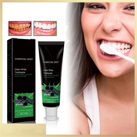 Weerihhol Toothpaste Black Whiten Toothpaste Activated Deep Clean