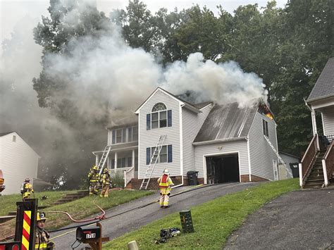 Two Chesterfield homes struck by lightning, catch fire within minutes