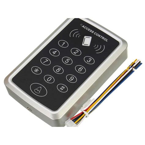 Rfid Card Password Access Control Machine For Door Lock With 10 Rfid Keys