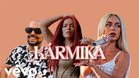 Karol G Bad Gyal Sean Paul K Rmika Lyric Video Youtube