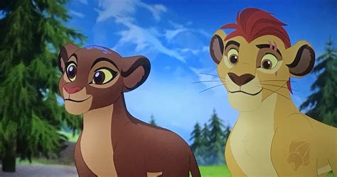 Simba and Nala from The Lion King