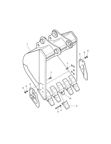 BUCKET SUB ASS Y 0 66 2704 1489A Doosan AVSpare