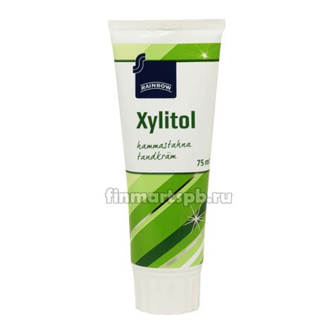 Зубная паста Rainbow Xylitol , 75 мл. | Товары из Финляндии