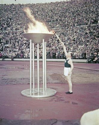 Most Famous Olympic Torchbearers And Cauldron Lighters World History Edu