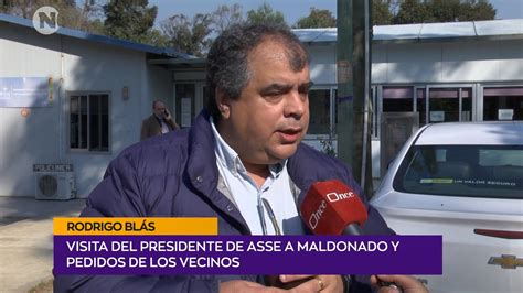 Rodrigo Blás Diputado Partido Nacional Visita Del Presidente De Asse