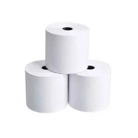 White Thermal Paper For Printing Receipts Pos Roll Gsm At Rs Roll