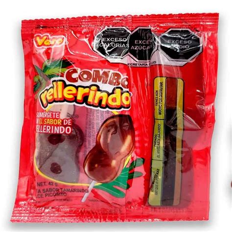 Combo Rellerindo Paleta De Tamarindo Con Chamoy Liquido Paleta De Tamarindo Con Chamoy Líquido