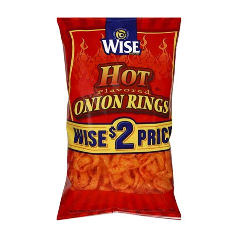 Wise Hot Flavored Onion Rings Oz Instacart