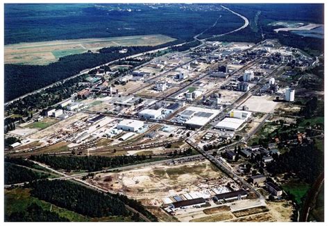 Luftaufnahme Schwarzheide Brb Werksgel Nde Der Basf Schwarzheide