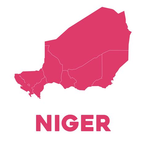 niger on the map of africa 4