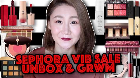 【sephora Haul】新鲜热辣的年终八折开箱全脸新品grwm Youtube