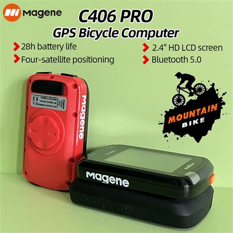 Computador Magane Bike Gps E Veloc Metro Polegadas Navega O Sem