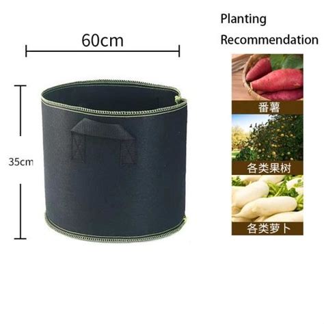 92L 25 Gallons 1 PCS Sacs De Culture En Feutre Pour Plantes Grand