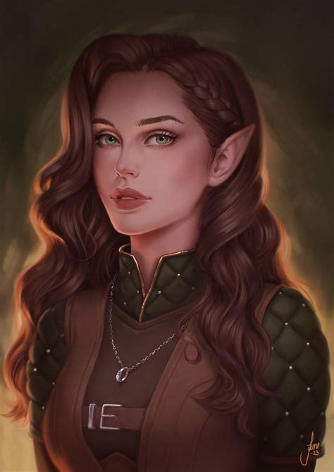 The Lady By Junejenssen On Deviantart