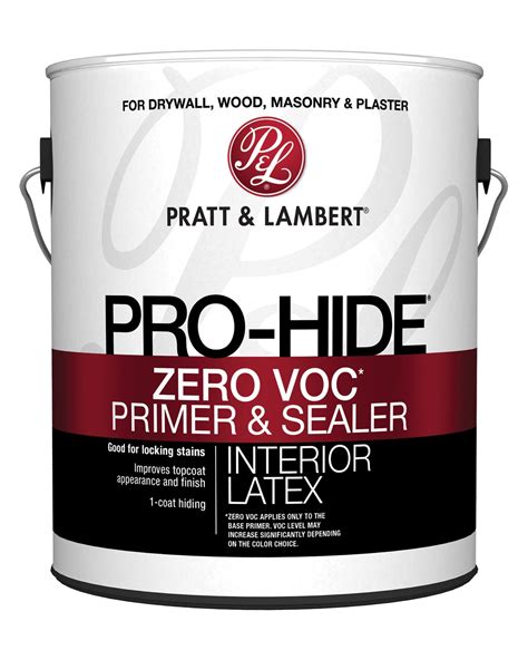 Pro Hide Zero Voc Primer Sealer Product Details Pratt Lambert