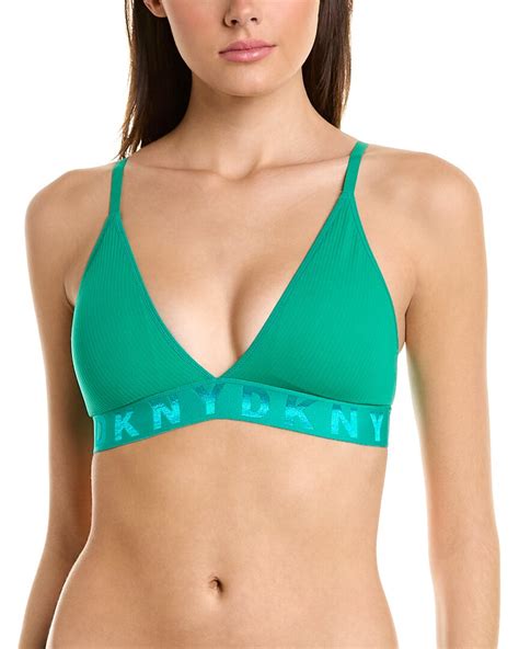 Dkny Women S Seamless Litewear Rib Bikini In Green Modesens