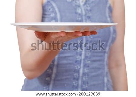 Hand Holding Plate Stock Images Royalty Free Images Vectors