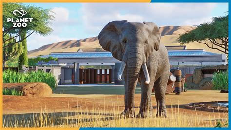 Creating An Elephant Habitat In Planet Zoo Youtube