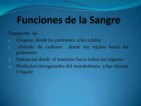 Sangre Y Sus Componentes PPT