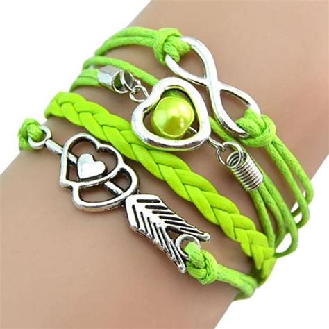 Buy Bracelet Braided Party T Multilayer Bracelets Vintage Cupids