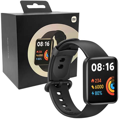 Smartwatch Xiaomi Redmi Watch Lite Czarny Oficjalne