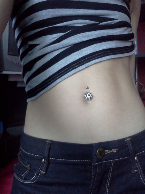 navel piercing by amberlovegaara on DeviantArt