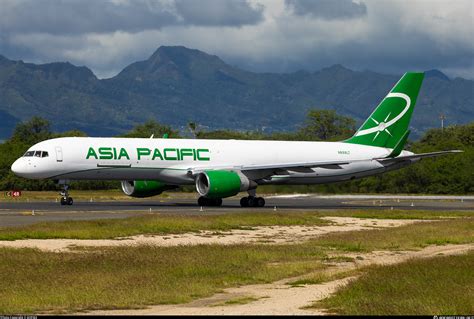 N Lt Asia Pacific Airlines Boeing Pcf Wl Photo By Kopikx