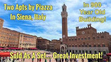 Siena Investment Opportunity Tour Two Prime Rental Apartments By