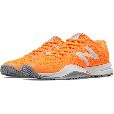 New Balance Womens 996v2 Tennis Shoes Orange B Tennisnuts