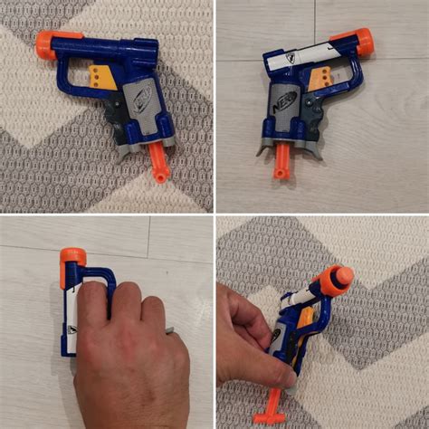 Nerf N Strike Elite Jolt Elite Repaint Blue White Orange